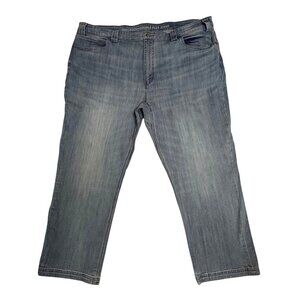 Duluth Trading Ballroom Double Flex Blue Jeans Men's 46X29 Relaxed Fit Stretch